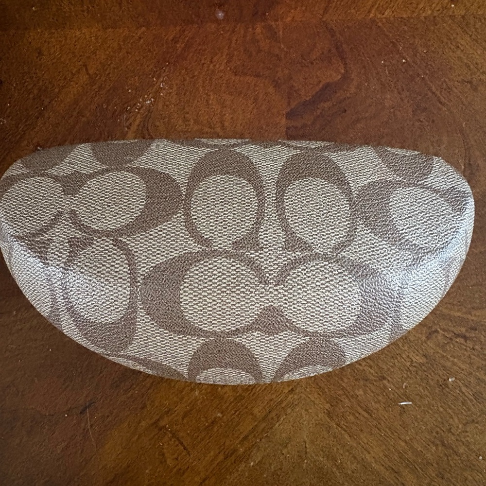 Designer Beige and Brown Patterned Clutch